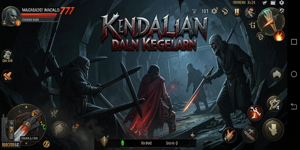 Screenshot MANDALA77 menampilkan momen gameplay yang mencekam dan penuh ketegangan.